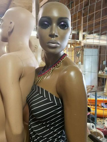 Beautiful full body Blazena Greneker african female mannequin