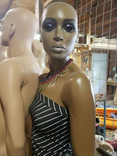 Beautiful full body Blazena Greneker african female mannequin