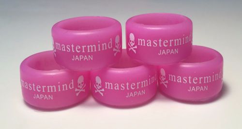 Vape Rings 5pk Pink Silicone Mastermind Japan Skull for RTA, Tanks, &amp; Mods