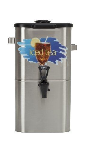 Wilbur Curtis Iced Tea Dispenser 4.0 Gallon Tea Dispenser, Oval 17&#034;H - Designed