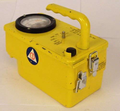 Victoreen Instruments Company CDV-717 Radiological Survey Meter Geiger Counter