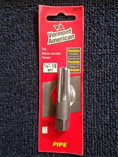 VERMONT AMERICAN 20372 Pipe Tap, 1/4&#034;-18