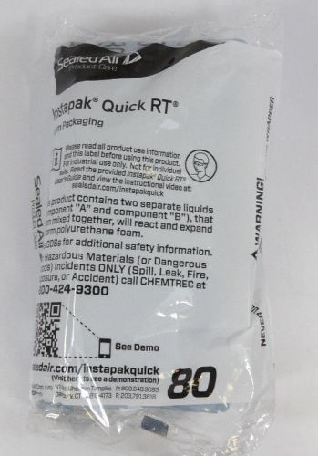 Sealed air (1) instapak quick rt #80 foam packaging 22&#034; x 27&#034; bag instapack for sale