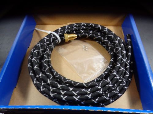 Miller electric water hose, braided rubber, 25&#039;, 45v08r |jd4| for sale