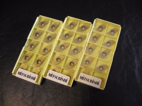 MITSUBISHI CARBIDE INSERTS, UPE122E, UP20M, BOX OF 10, NOS