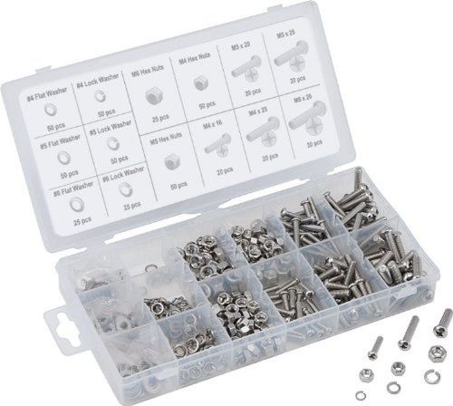 Tekz 45250 metric nut and bolt assortment - 475 piece 1-pack for sale