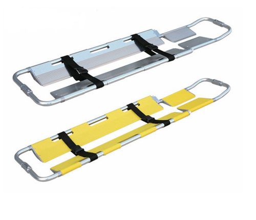 Medical Emergency Aluminum Alloy Adjustable Scoop Stretcher Equipment