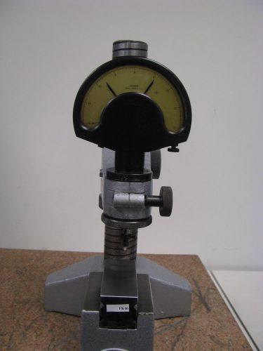 MAHR-DIAL INDICATOR COMPARATOR-LARGE FACE MILLIMESS-0.000050&#034;/GRAD-8&#034; HEIGHT