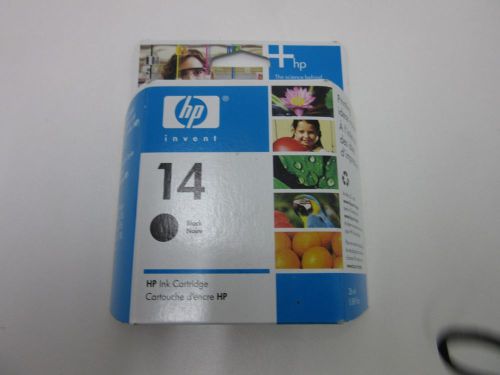 Genuine HP 14 Black Printer Cartridge