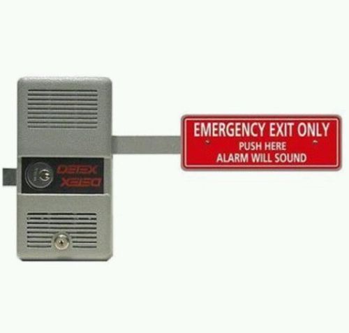Detex ecl 230d exit lock &amp; alarm w/ free rim cylinder for sale