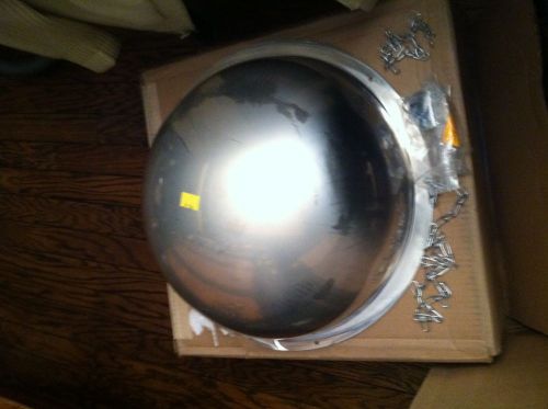 New 18&#034; diameter acrylic safety &amp; security full dome mirror  excellent! for sale