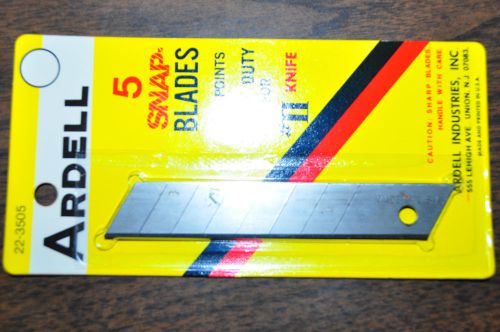 Ardell #II 5 Large 100x18mm Blades Utility Knife Box Cutter Razor Replace 40PUSA