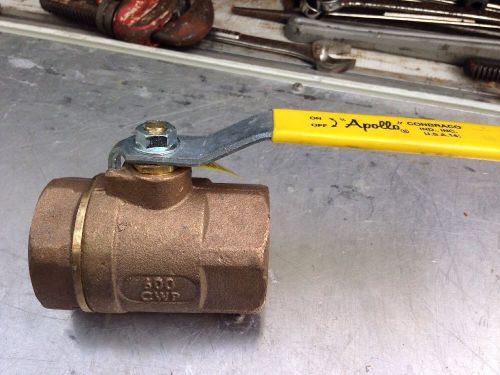 Apollo 2&#034; brass 600 cwp threaded ball valve for sale