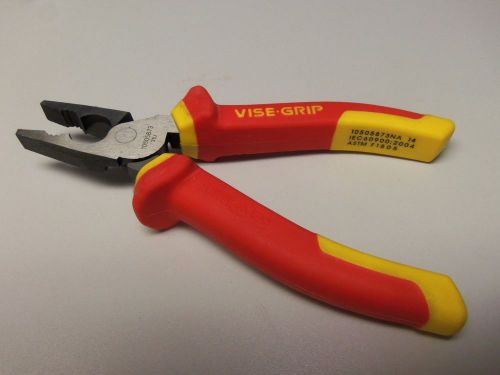Irwin Electricians Combination 7&#034; Plier 1000V VDE Insulated VISE-GRIP NEW