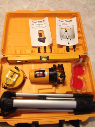 Johnson Self Adjusting Laser Level And Laser Lever Kit