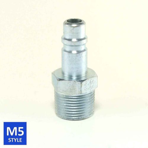 Foster 5 series quick coupler plug 1/2 body 3/4 npt air and water hose fittings for sale