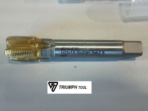 C0201400-0438 - M22x1.5 Emuge TiN Coated Spiral Point Tap