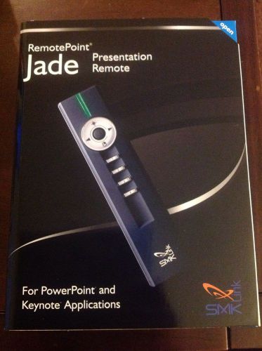 Smk link remotepoint jade vp-4910 presentation pointer green laser brand new for sale