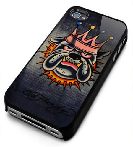 Ed Hardy Bulldog USA Cover Smartphone iPhone 4,5,6 Samsung Galaxy