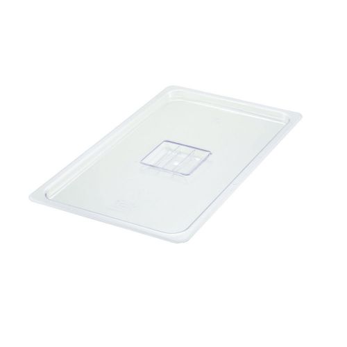 Winco SP7100S, Full-Size Polycarbonate Food Pan Solid Cover, NSF