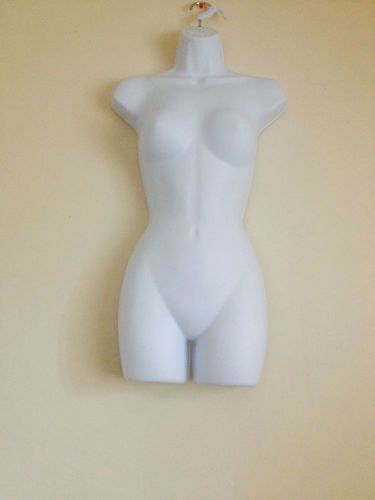 Half Body Female Mannequins- White