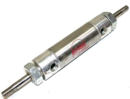 Bimba stainless air cylinder 1 1/2&#034; double end 091.5-dxde for sale