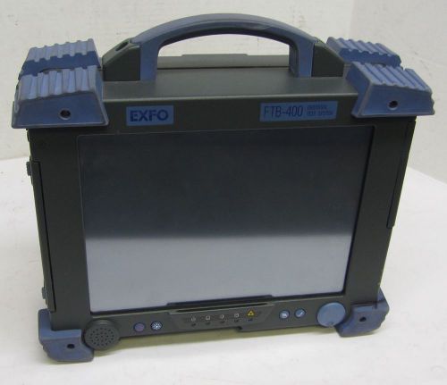 EXFO FTB-400 Universal Modular Fiber Optic Test System GP-402 + FTB-3920 59676