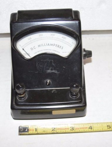 Welch Scientific DC Amperes Meter