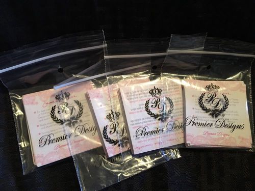 Premier Designs Jeweler Supplies, Jewelry Care/Golden Guarantee Cards, 4packs