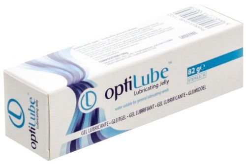 Optilube Sterile Lubricating Jelly, 82g, Pack of 3 tubes