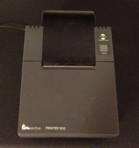 VeriFone POS 900 Transaction Roll Receipt Printer  + 5 Ribbons &amp; RS232 wires