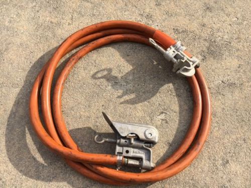 Salisbury high voltage jumper w/ #253 and #20689 clamps for sale