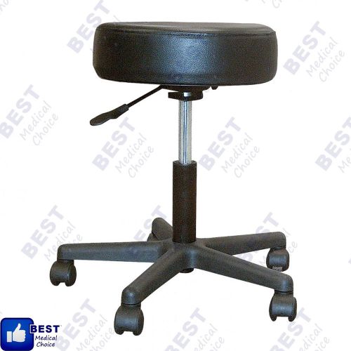 Revolving pneumatic adjustable height stool with plastic base for sale