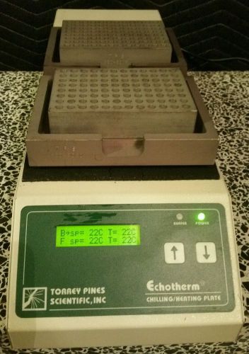 Torrey Pines Echotherm IC22 Heating/Chilling Plate w/Blocks Working Great