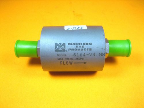 Matheson Gas  6164 V4 MM All Welded 316 Stainless Steel High Purity Depth Filter