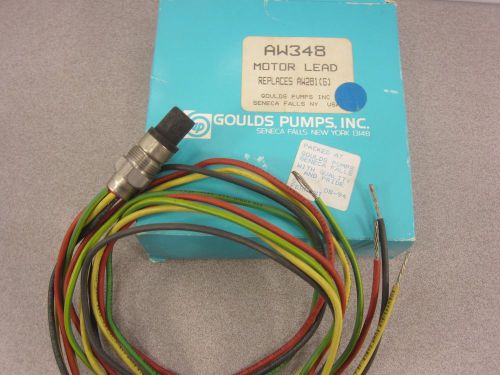 GOULDS   AW348 MOTOR LEAD  REPLACES  AW281   NOS