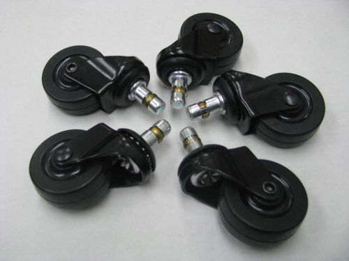 Herman Miller AUTHENTIC NEW OEM Eames Chair CASTERS SET OF 5