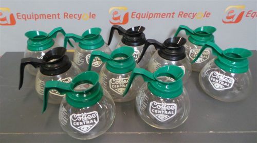Coffee Central Glass Pots Carafe Commercial 12 Cup Lot of 10