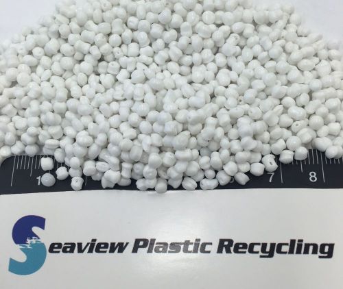 Plastic pellets polypropylene white 2 lbs. for sale
