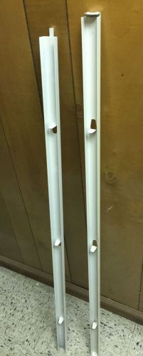 Top rod connecting rails for la darling gondola shelving wal-mart 1 top 1 bottom for sale