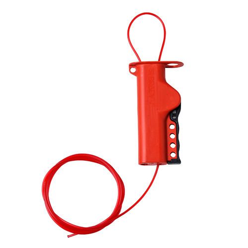 Brady All-Purpose 8 foot Nylon Cable Lockout  with 1/8&#034; Diameter Nylon