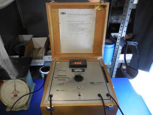 Instrumentation Services Ground Continuity Tester 11991