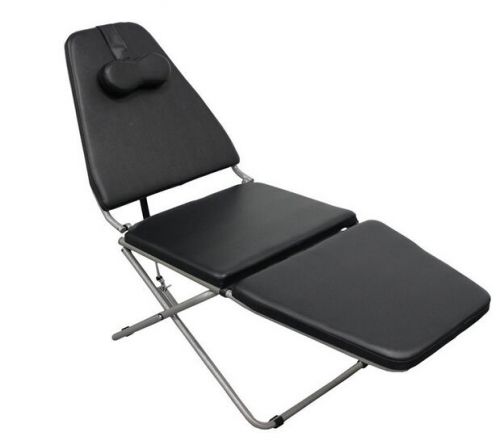 Dental Portable Foldable Chair Simple Stools All in One Equipment Black New