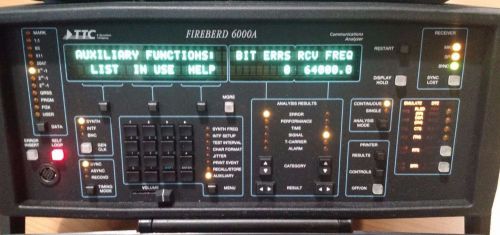 Ttc firebird 6000a communications analyzer opts (2.048m nx64k interface adapter) for sale