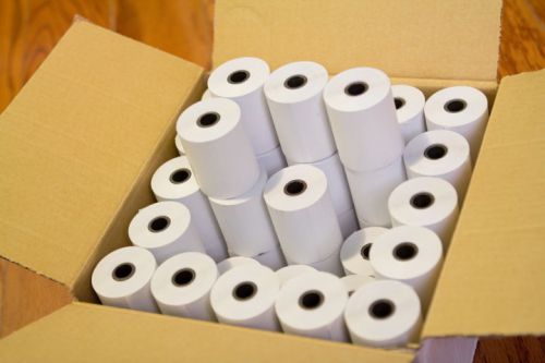 Thermal Paper 3 1/8&#034; x 220 500 Rolls BPA Free USA Made
