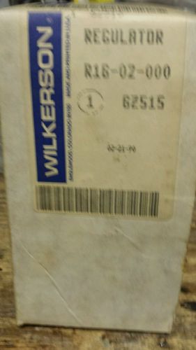 Wilkerson regulator R16-02-000 New in box