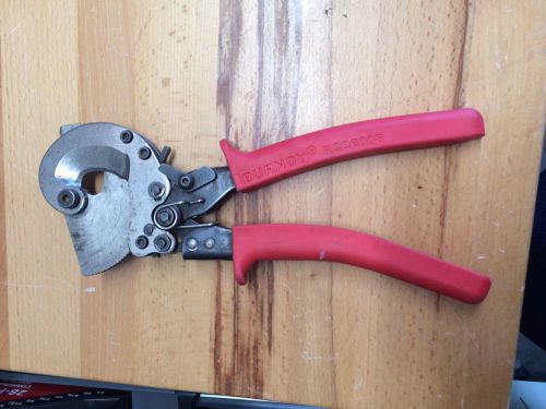 Burndy rcc600e ratchet ratcheting cable cutting hand tool for sale