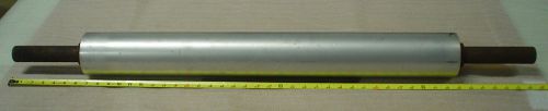 Qty 1 roller shaft 32&#034;x3.9&#034; aluminum body  - used - 60 day warranty for sale