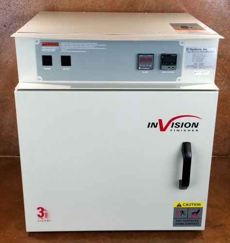 InVision Finisher Oven 1-A * Automated Support Material Removal * 120 V * Tested