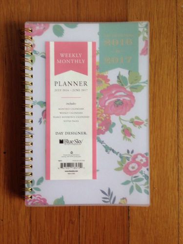 BRAND NEW Whitney English DAY DESIGNER Planner Blue Sky Target 2016-2017 Weekly